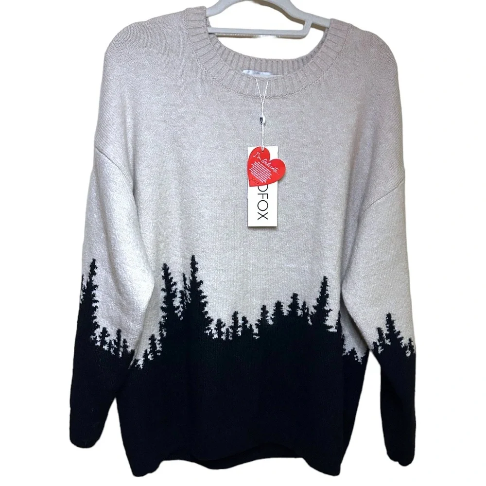 Wildfox Couture Horizon Daytrip Sweater in Rainy Day - Picture 5 of 10
